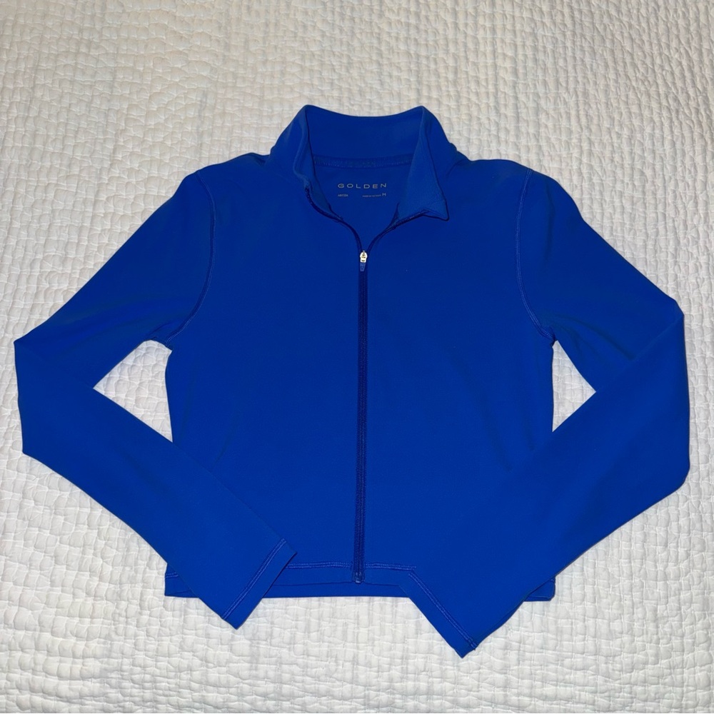 aritzia butter limit zip up jacket